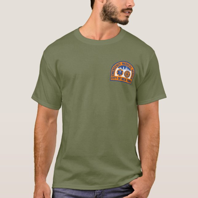 Camiseta Retro NYC EMS Coney Island T shirt (Anverso)