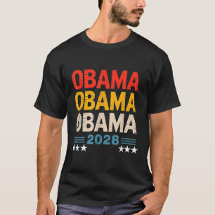 Camiseta Retro Obama vintage para el presidente 2028