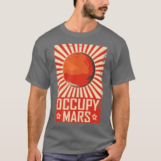 Camiseta Retro Occupy Mars