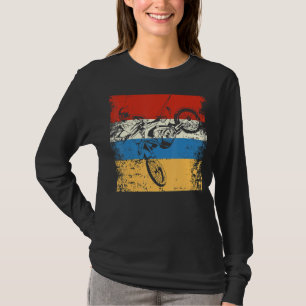 Camiseta Retro Off Road Motorcycle Motocross Carreras
