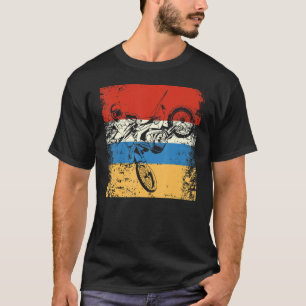 Camiseta Retro Off Road Motorcycle Motocross Carreras
