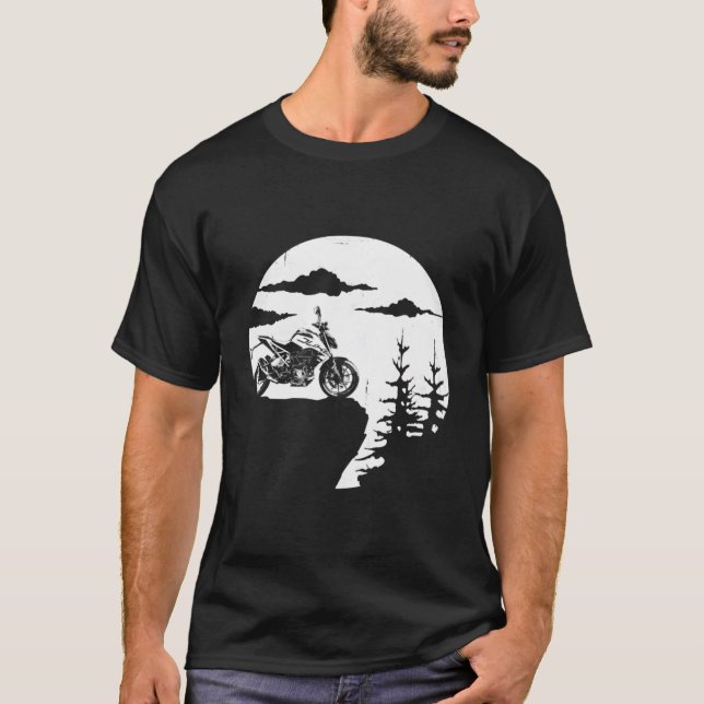 Camiseta Retro Offroad Ktm Motocicleta Guay Adventure Biker (Anverso)
