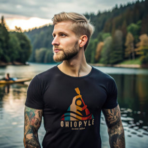 Camiseta Retro Ohiopyle Kayaking