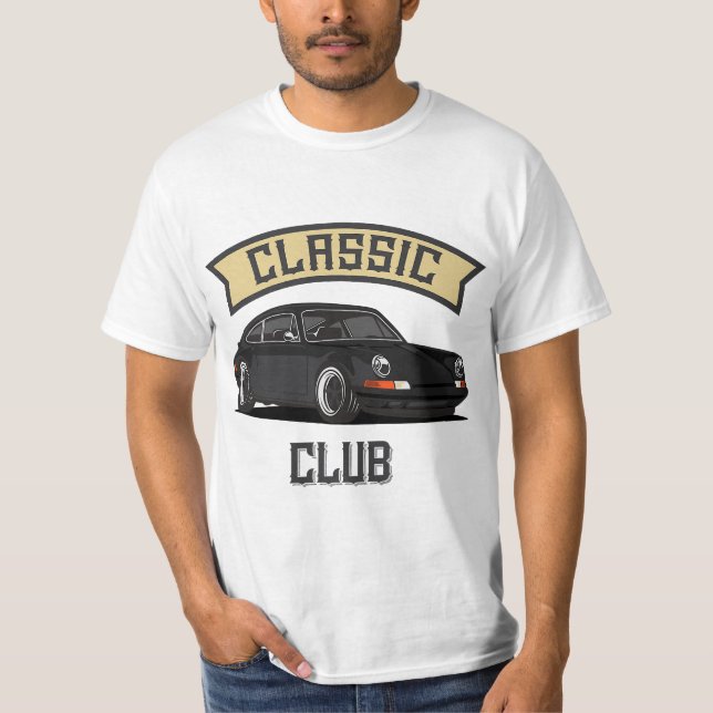 Camiseta Retro Oldschool Tuning & Gaming Oldtimer Enthusias (Anverso)