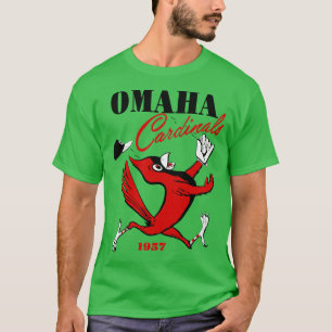 Camiseta Retro Omaha cena Béisbol 1957