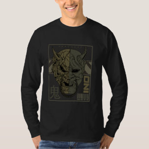 Camiseta Retro Oni Cyberpunk Samurai Arts for Bushido Warri