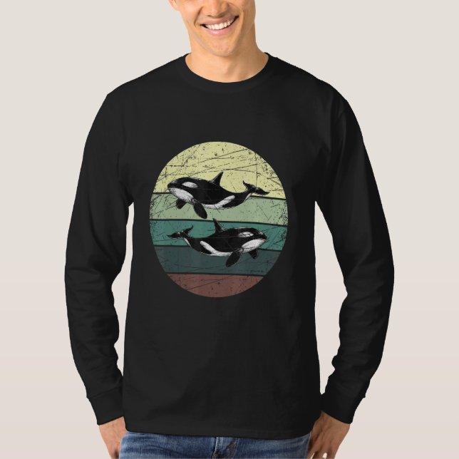 Camiseta Retro Orca (Anverso)