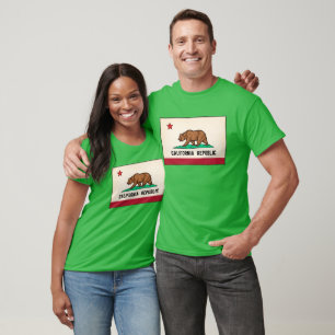 Camiseta Retro Oso del Estado Dorado República de Californi