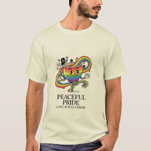 Camiseta Retro Pacífica Orgullo Taza de Café Arcoí