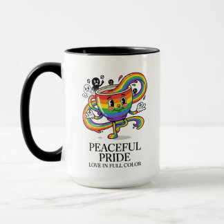 Camiseta Retro Pacífica Orgullo Taza de Café Arcoí