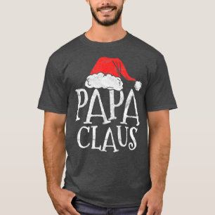 Camiseta Retro Papa Claus obsequia a divertidos Navidades d