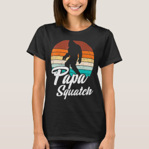 Camiseta Retro Papa Squatch Yeti Vintage