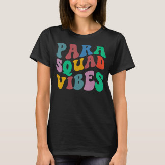 Camiseta Retro Paraprofesional Para Squad Groovy parauniver