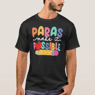 Camiseta Retro Paras Permite El Tratamiento Paraprofesional