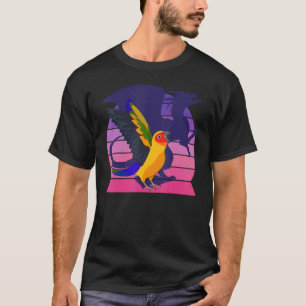 Camiseta Retro Parrot I Dragón alado I Gritando Conur Sol