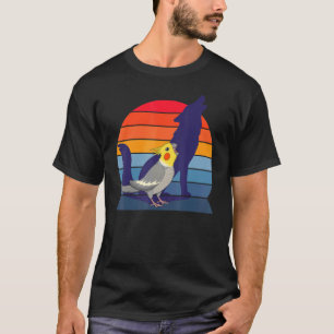 Camiseta Retro Parrot I Howling Wolf I Gritando Cockatiel