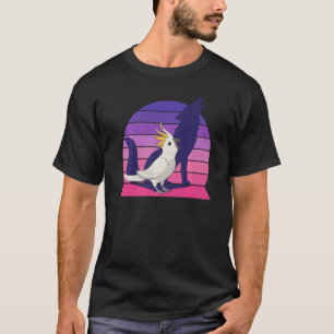 Camiseta Retro Parrot I Howling Wolf I Gritando Cockatoo