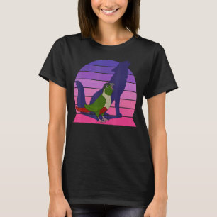 Camiseta Retro Parrot I Howling Wolf I Gritando Green Chee