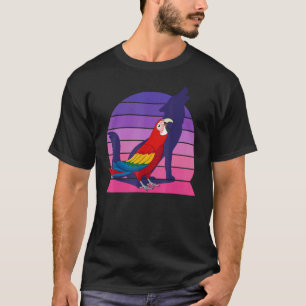 Camiseta Retro Parrot I Howling Wolf I Gritando Mamáes de e