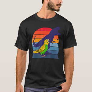 Camiseta Retro Parrot I Tyrannosaurus Rex I Gritando Yello