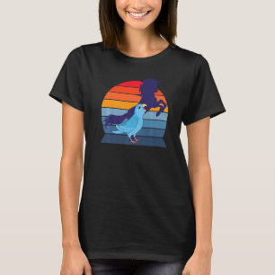 Camiseta Retro Parrot I Unicorn I Grito Blue Parrotlet