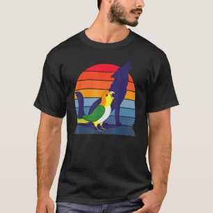 Camiseta Retro Parrot jactancioso Lobo I Grito de timbre bl
