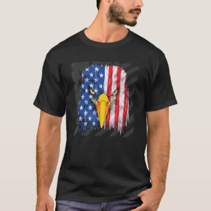 Camiseta Retro Patriótico USA I Bandera Americana I Retro 4
