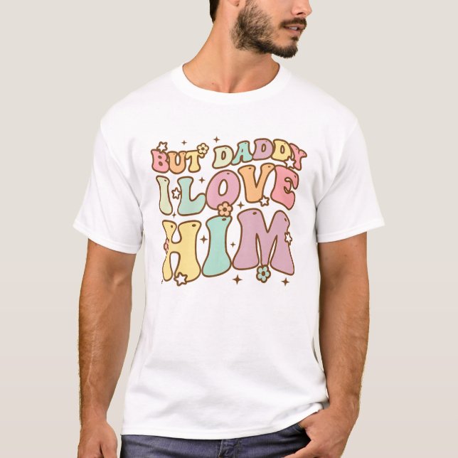 Camiseta Retro pero papá lo amo feliz Día de los Padres (Anverso)