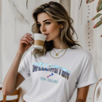 Camiseta Retro Personalizada de Wellington Nueva Z