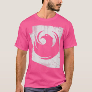 Camiseta Retro Phoenix Arizona Flag Map Estilo de cosecha