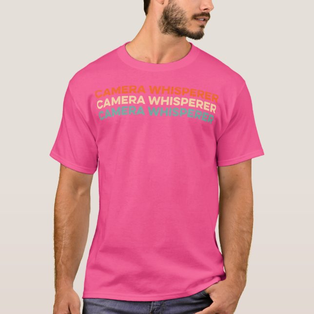Camiseta Retro Photographer - Camera Vintage Photography (Anverso)