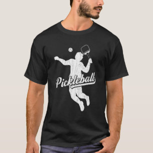 Camiseta Retro Pickleball Player Paddle Graphic