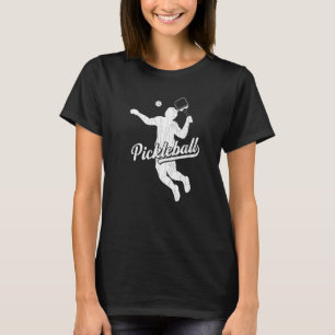Camiseta Retro Pickleball Player Paddle Graphic