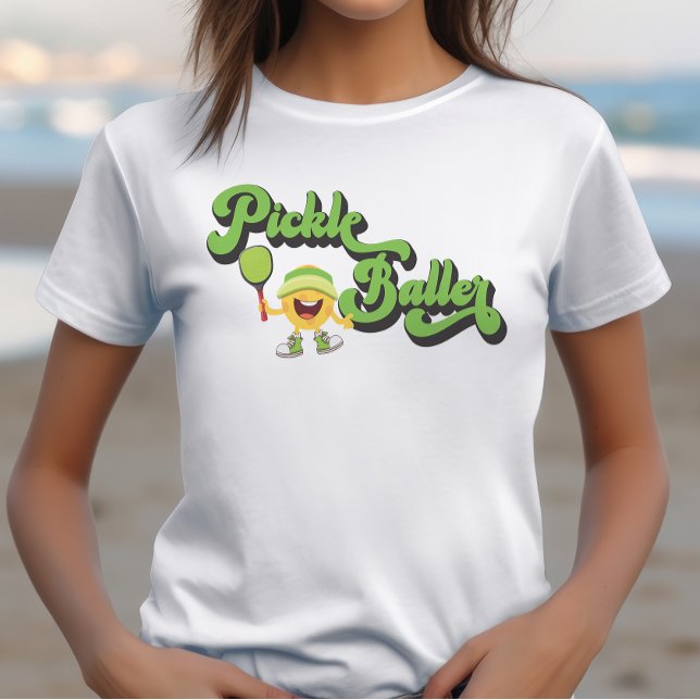 Camiseta Retro Pickleballer Gracioso pickleball (Subido por el creador)