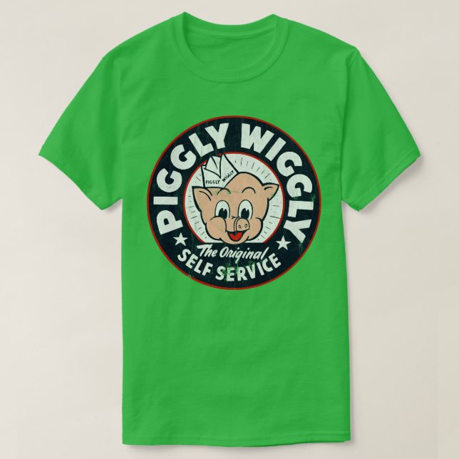 Camiseta Retro Piggly Willy (Diseño del anverso)