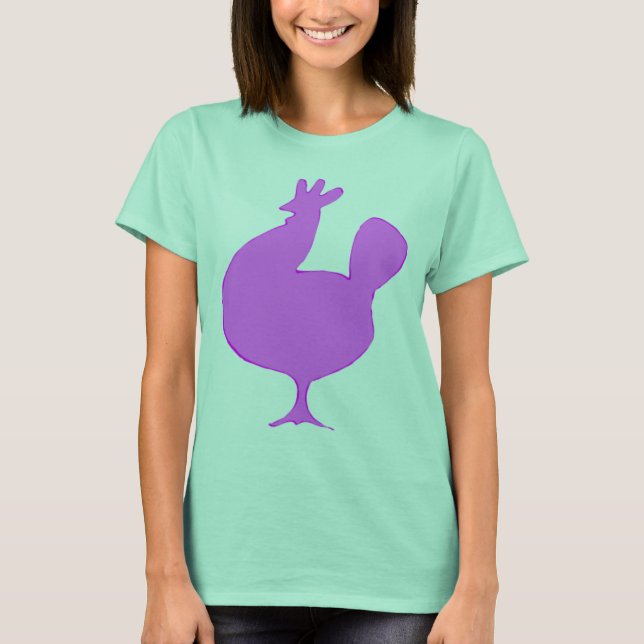 Camiseta Retro Pink Chicken (Anverso)