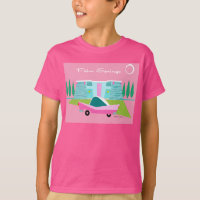 Camiseta Retro Pink Palm Springs