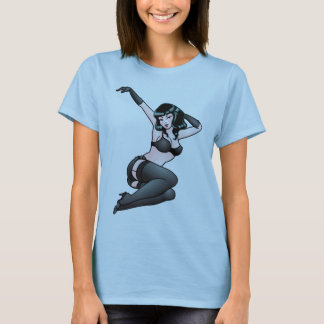 Camiseta Retro Pinup Chica Jazz Dancer