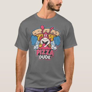 Camiseta Retro Pizza Dude 