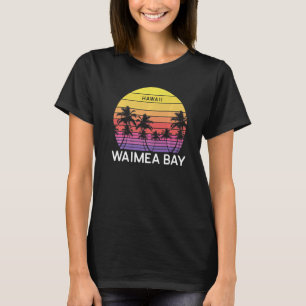 Camiseta Retro Playa Waimea Bay Surf Vintage Palma Venecia