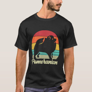 Camiseta Retro Pomeranian Dog Lover