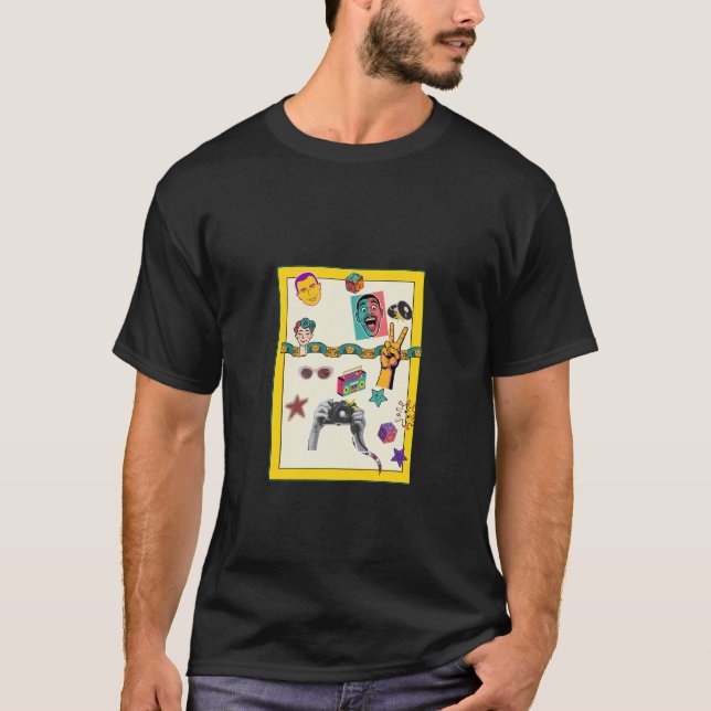 Camiseta retro pop (Anverso)