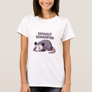 Camiseta Retro Possum Social Recharge Women’s T-Shirt