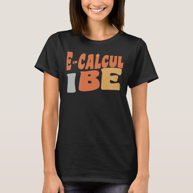 Camiseta Retro Pre calculus Vibes Teacher Women Kids (Anverso)