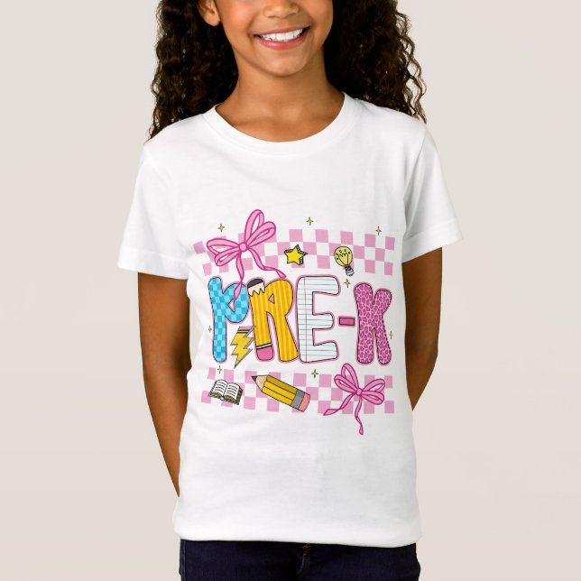 Camiseta Retro PRE-K  Grade  (Anverso)