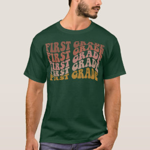 Camiseta Retro Primer Grado de vuelta a la escuela para pro