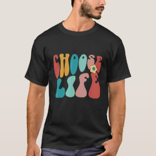 Camiseta Retro Pro Life Anti Aborto Elija Vida