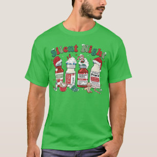 Camiseta Retro Propofol Noche silenciosa Enfermeras de UCI