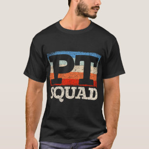 Camiseta Retro PT Squad Fisioterapia Terapia Física