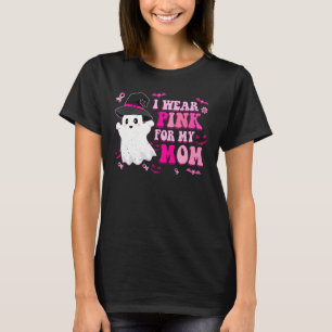 Camiseta Retro Que Uso Rosa Para Mi Mamá Halloween Rosa Gg